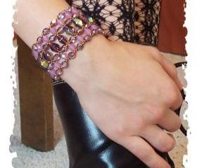 Double Cone Bracelet, Beading Tutorial in PDF