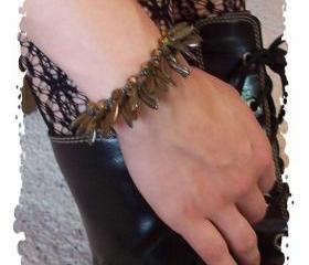 Dagger Bracelet Pattern, Beading Tutorial in PDF