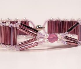 Crossroads Bracelet, Beading Tutorial in PDF