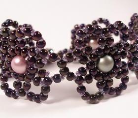 Mystic Moonflower Bracelet, Beading Tutorial in PDF
