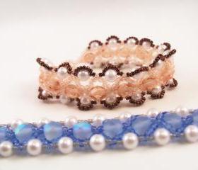 Elegant Bracelet Pattern, Beading Tutorial in PDF