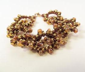 Bangle Bracelet, Beading Tutorial in PDF