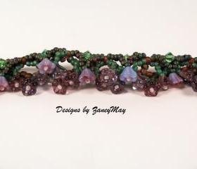 DeVine Necklace, Beading Tutorial in PDF
