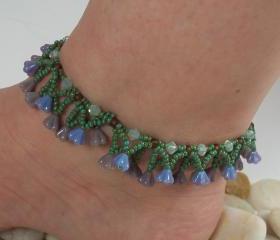 DeVine Anklet, Beading Tutorial in PDF