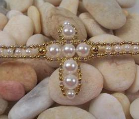 Holy Cross Choker, Beading Pattern in PDF