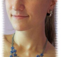 Star Necklace Pattern, Beading Tutorial in PDF