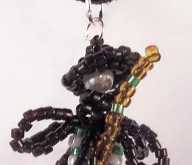 Witch Doll Necklace Pattern, Beading Tutorial in PDF