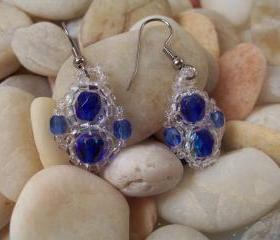 Simple Earring Pattern, Beading Tutorial in PDF
