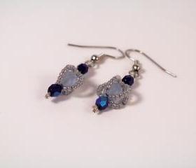 Orbit Earring Pattern, Beading Tutorial in PDF
