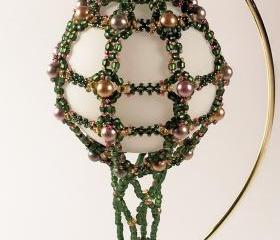 Hot Air Balloon Ornament No. 6, Beading Tutorial in PDF
