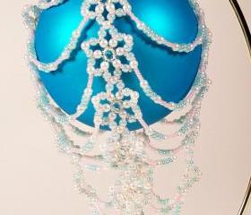 Hot Air Balloon Ornament No. 9, Beading Tutorial in PDF