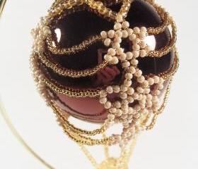 Hot Air Balloon Ornament No. 7, Beading Tutorial in PDF
