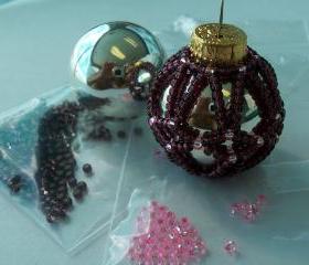 Amethyst and Pink Ornament Kit