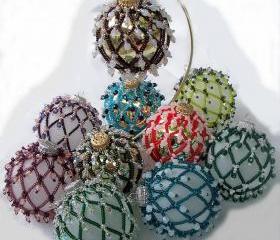 Holiday Elegance Pattern, Beading Tutorial in PDF
