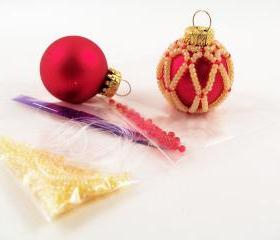 Diamond Beaded Ornament Kit
