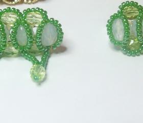 Orbit Pin & Barrette Pattern, Beading Tutorial in PDF