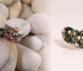 Simply Elegant Ring, Beading Tutorial in PDF